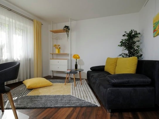 Bright 3-room apartment with garden and terrace