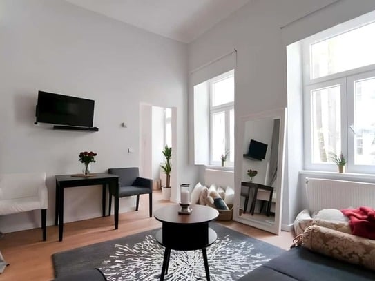 City Chic 1-BR Juwel - 5 Minuten zu Fuß zum Stadtzentrum