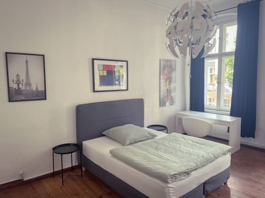 Möblierte 3-Zimmer-Wohnung im Herzen von Berlin-Kreuzberg