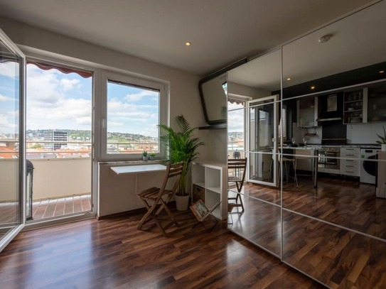 Perfect Studio-Penthouse with stunning view in best city location