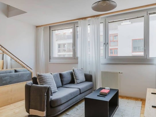 3 Zi-Maisonette Wohnung im 2. Bezirk mit Aufzug, U1 Vorgartenstraße, genügend Einkaufsmöglichkeiten