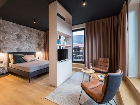 Medium Serviced Apartment mit Balkon in Hamburg HafenCity