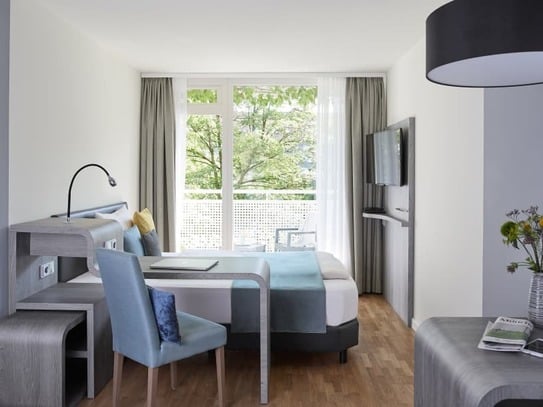 Apartment mit Balkon am Olympiapark