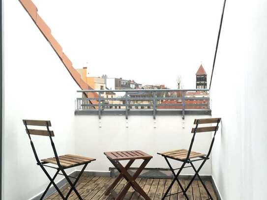 Perfect location! Chic + bright apartment with balcony - Berlin Mitte / Prenzlauer Berg