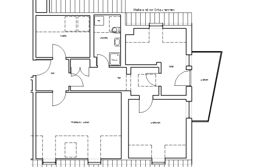 Leopoldstr. 17, D R - Helle 3-Zimmer-Dachgeschosswohnung in der Innenstadt! Anmietung nur mit WBS!