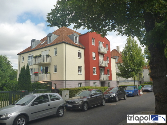 2-Zi-Whg. mit Terrasse und kleinem Gartenanteil in grüner Lage von Coswig. - triapol Immobilien