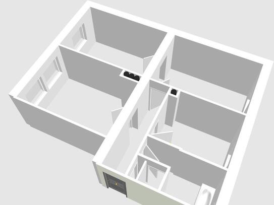 Charmante 3-Zimmer-Wohnung zur Miete zentral in Weiden