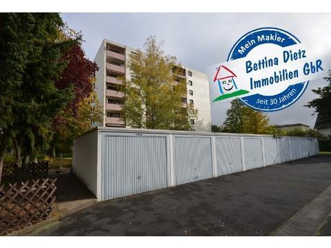 DIETZ: Vermietete 2-Zimmer-Wohnung mit Balkon und Garage in Großostheim - Ringheim!