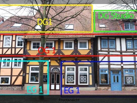 Vermietung Rinteln Zentral: Wohnung, Praxis, Büro, 160qm, 5Z