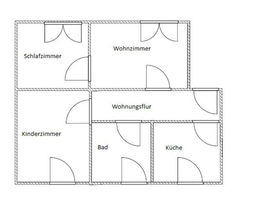 433 4 Schöne, ruhig gelegene 3 Zimmerwohnung in Torgelow