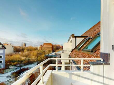Ruhe Oase im Dachgeschoss Maisonette umgeben von Seen / 2-Floor rooftop retreat between the lakes - immobilienmarkt.faz…