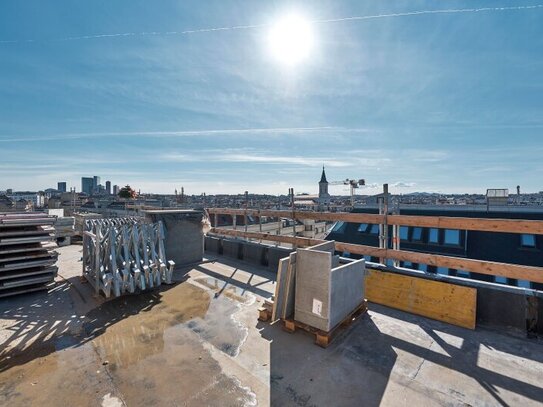 DAS PENTHOUSE | Modernes Wohnen in Meidling mit unvergleichlichem Panoramablick!