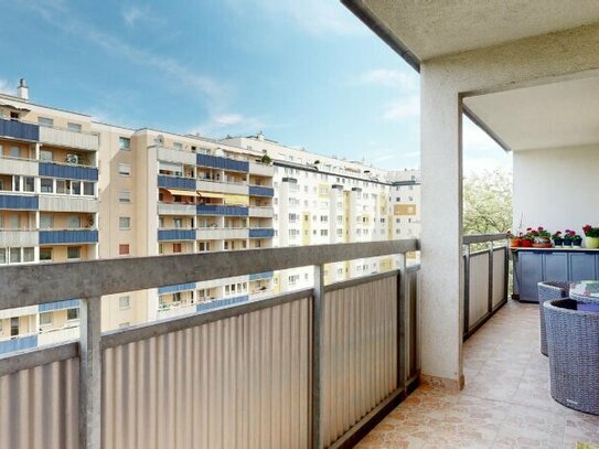 Donaustadt-LIEBE hegen! Gepflegte 4-Zimmer-Wohnung mit ruhiger Loggia in toller Lage kaufen