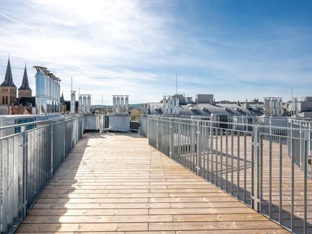++NEW++ High-quality 4-room top floor first occupancy with great roof terrace!