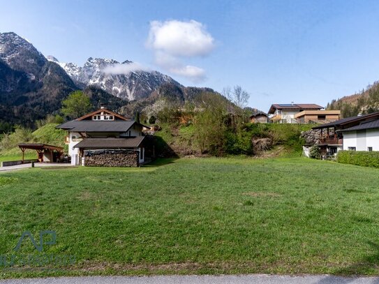 Naturnahes Baugrundstück in der Oberscheffau - ein Idyll!