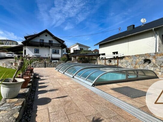 Einfamilienhaus mit Pool und Solar in Obernberg am Inn!