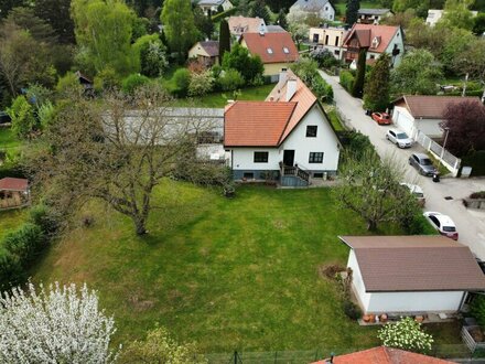 Naturidylle nur 30 Autominuten von Wien I Traumhaftes Grundstück mit romantischem Haus I Großzügiger Garten mit Sonnent…