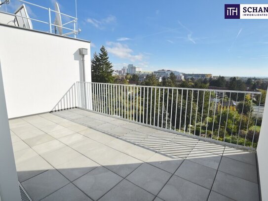 Welch perfekter Grundriss! Imposantes Penthouse mit vier Zimmer, zwei Bäder und einem grandiosen Fernblick! PROVISIONSF…