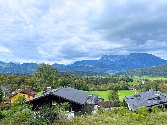 Baugrundstück in Aussichtslage inkl. projektierter Villa