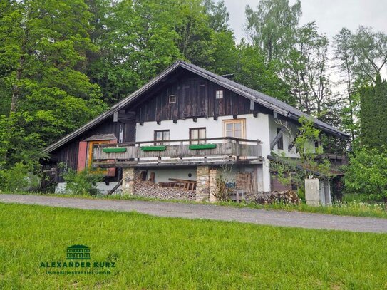 Idyllisches älteres Haus in herrlicher naturnaher Alleinlage