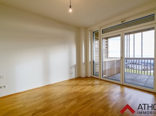 Top 1.16: Helle, top ausgestattete 2-Zimmer-Wohnung mit Balkon und TG-Platz