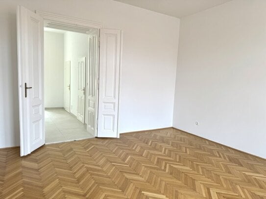 Charmante und ideal geschnittene 1-Zimmer-Wohnung in einem gepflegten Stilaltbau!