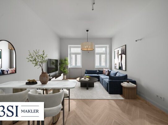 Stilvoller Altbau trifft modernen Luxus – Exklusives Wohnen mit Balkon