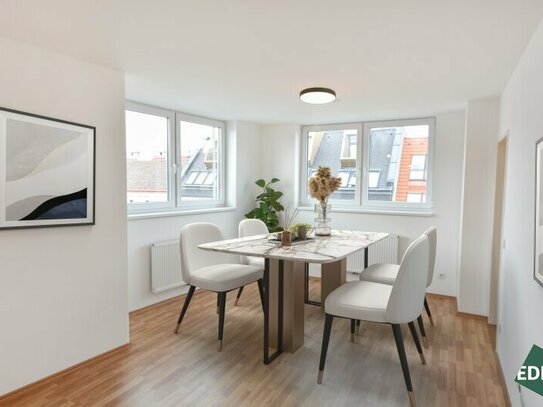 Wunderschöne 3,5-Zimmer-DG-Maisonette mit Terrasse nahe U3 - Hütteldorfer Straße