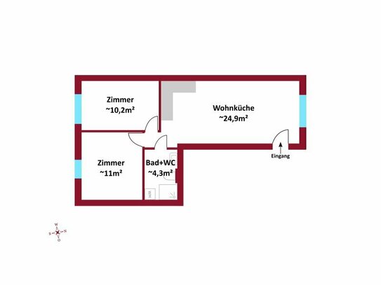 Erstbezug nach Neubau I Kurzzeitvermietung möglich I Sonderwünsche / Raumgestaltung in aktueller Bauphase noch möglich I