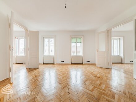 Repräsentative 5-Zimmer-Altbauwohnung, Nähe Naschmarkt