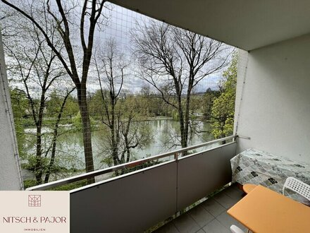 Entzückende, optional möblierte 2-Zimmerwohnung mit Doblhoffparkblick - Baden