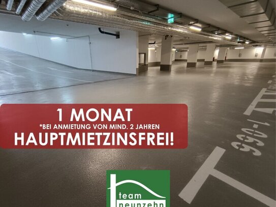 Perfekt geschützt - PKW Tiefgaragenstellplatz im Steingötterhof. - WOHNTRAUM