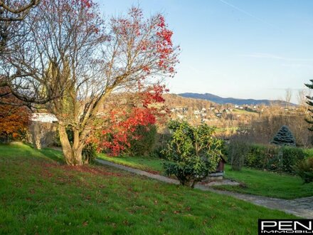 LEONDING: Gartenhaus in Bestlage mit traumhafter Aussicht