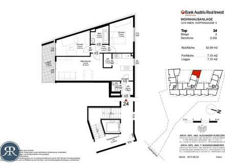 3-Zimmer im 2. OG mit Loggia - Top 224 (AB JUNI)