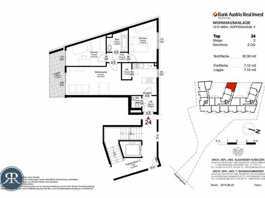 3-Zimmer im 2. OG mit Loggia - Top 224 (AB JUNI)