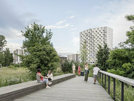 Großzügig helle Neubauwohnung mit Traum Riesenrad Blick (Top 182)