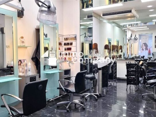 MODERNER Friseursalon in super FREQUENZLAGE und großem KUNDENSTOCK sucht NEUEN MIETER