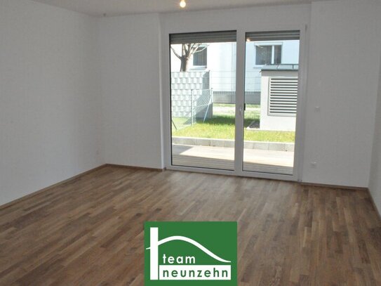 TOP GELEGENHEIT! Charmante 50 m2 Neubau, 2 Zimmer mit Terrasse und Garten inkl. Komplettküche!