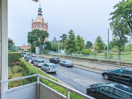 gemütliche 3 Zimmer-Wohnung mit Balkon und Blick ins Grüne