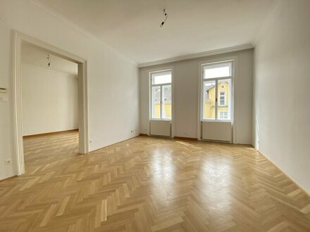 Repräsentativer ALTBAU + UNBEFRISTET + BALKON + GEMEINSCHAFTSGARTEN + nahe NIKOLAITOR!