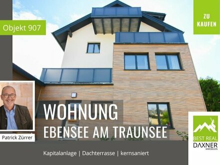 Grundsanierte und vermietete 88m²-Wohnung im Erdgeschoss