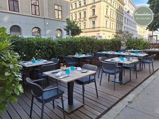 Gasthaus mit Style & Trend | Nähe der Friedensbrücke | Gastgarten