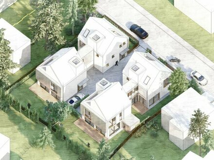 Bauträgerprojekt in Luxus-Grün-Wohnlage! 4 Wohnhäuser baugenehmigt
