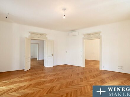 KLIMAANLAGE, SAUNA und TERRASSE! 3- bis 4-Zimmer-Altbau direkt auf der Landstraßer Hauptstraße