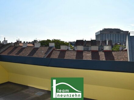 Begehrte DG-Wohnung mit Top-Grundriss, Terrasse und toller Ausstattung (Luftwarmepumpe) - AKH/U6 (bald U5)! - JETZT ZUS…