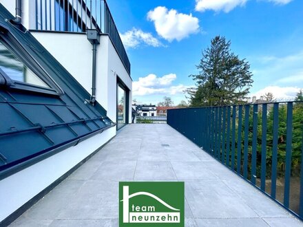 PROVISIONSFREI - TERRASSENTRAUM - HOCHWERTIGER AUSSTATTUNG - NEUBAU IN STREBERSDORF! WOHNEN AM FUSSE DES BISAMBERGS IN…