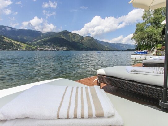 Seeliegenschaft mit spektakulärem Seeblick in Zell am See!