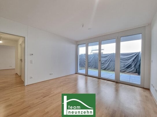 GEMÜTLICHE 3-ZIMMER-WOHNUNG MIT FREIFLÄCHE – GRÜN SOWEIT DAS AUGE REICHT – MODERNE WOHNANLAGE AM MARCHFELDKANAL! - JETZ…