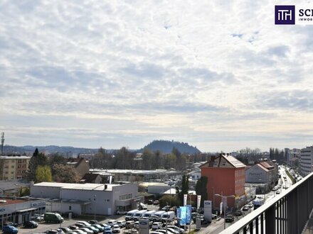 Charmantes Penthouse in Graz-Gösting mit wunderschönem Schlossbergblick, Dachterrasse, Tiefgarage und Kellerabteil! Sen…