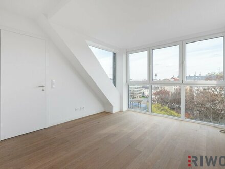 LOFT STYLE + PARK VIEW // ERSTBEZUG // DACHGESCHOSSWOHNUNG MIT 33,50m² TERRASSE + MODERNE MARKENKÜCHE MIT GERÄTEN // ER…